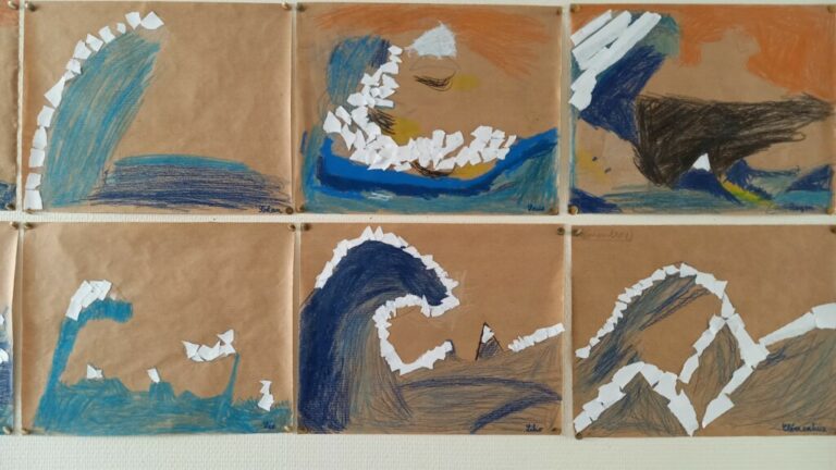 La grande vague de Kanagawa en ce1